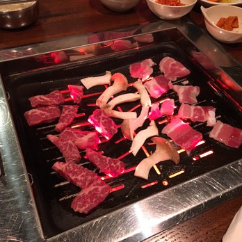 Masijta Grill - Grilled marinated beef short ribs and pork belly - Korean Near Me - Urbana, Illinois Masijta Grill - Grilled marinated beef short ribs and pork belly - Korean Near Me - Urbana, Illinois