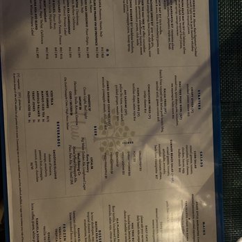 Hau Tree At Mauna Kea - Menu (6/21/22) - Seafood Near Me - Kohala Coast, Hawaii