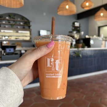 Rooted Table - Tropi-cali smoothie. - Juice Bars & Smoothies Near Me - Omaha, Nebraska Rooted Table - Tropi-cali smoothie. - Juice Bars & Smoothies Near Me - Omaha, Nebraska