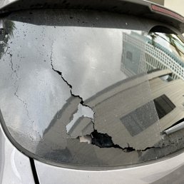 Before - rear left side