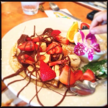 Ben & Florentine - Kids meal: chocolate banana crepe (we added strawberries for the little one!) - Breakfast & Brunch Near Me - Saint-Laurent, Quebec Ben & Florentine - Kids meal: chocolate banana crepe (we added strawberries for the little one!) - Breakfast & Brunch Near Me - Saint-Laurent, Quebec