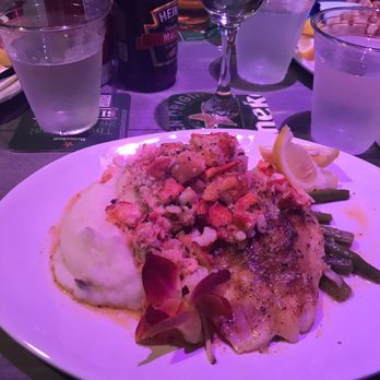Buzz's Lighthouse Restaurant - Grouper with lobster - Seafood Near Me - Naples, Florida
