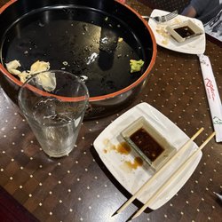 Katana Japanese Cuisine - Plate empty food was amazing