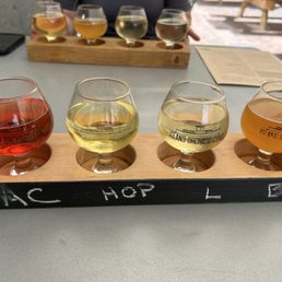 Cider flight