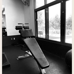 Stuart C Gildred Family YMCA - Decline sit-ups bench. #ab