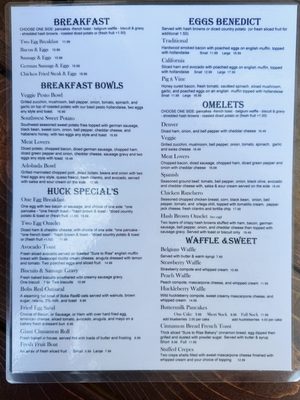 Menu photo 6 Wild Huckleberry Wenatchee, WA