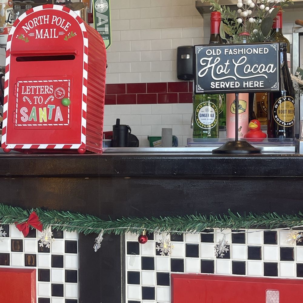 Santa mailbox Santa mailbox