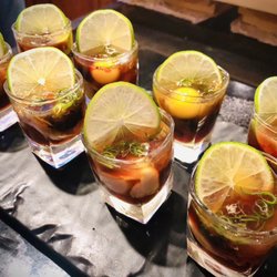 Sakura - 4 order oyster shooter.... yummy!