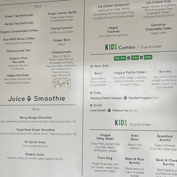 Oasis Vegetarian Cafe - Menu - Vegetarian Near Me - Riverside, California