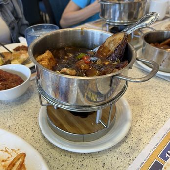 Tasty Garden - Q12.Stuffed Three Treasures Hot Pot - Asian Fusion Near Me - Irvine, California