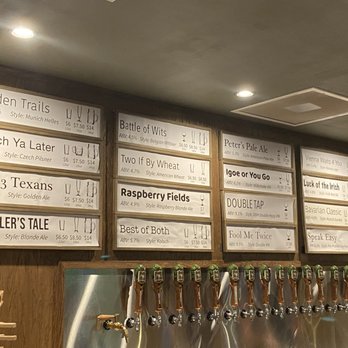 Maple Branch Craft Brewery - Taps and Beer Selection - Breweries Near Me - Fort Worth, Texas