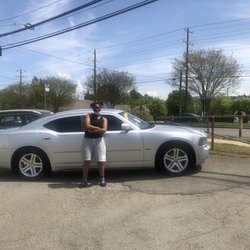 Sunset Autos - My daughter and her car @ Sunset Auto