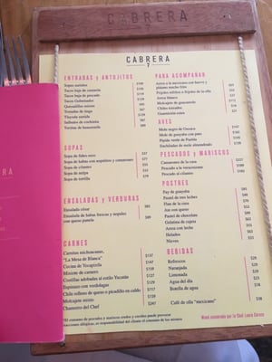 Menu photo 4 Cabrera 7 México, D.F., DIF