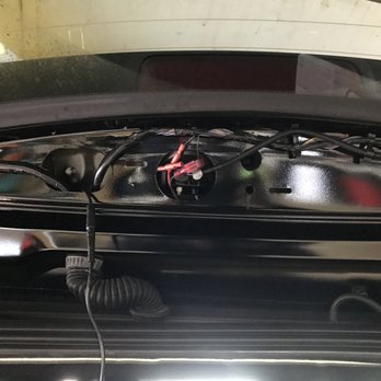 Crucial Automotive Electronics - Prepping the back camera. - Car Stereo Installation Near Me - East Dundee, Illinois