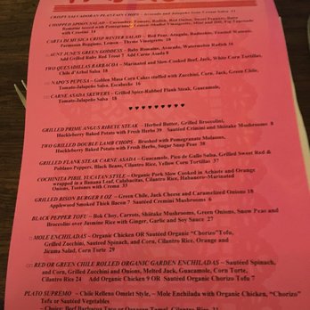 Cafe Pasqual's - Menu, as requested... - Vegetarian Near Me - Santa Fe, New Mexico