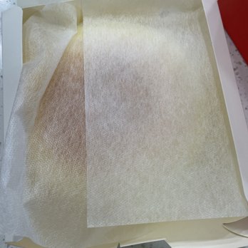 Uncle Tetsu - They wrapped it in this soft paper to help keep it moist and from sticking. How cool! - Desserts Near Me - Los Angeles, California Uncle Tetsu - They wrapped it in this soft paper to help keep it moist and from sticking. How cool! - Desserts Near Me - Los Angeles, California