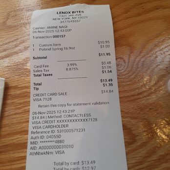 Lenox Bites - Salad Near Me - New York, New York
