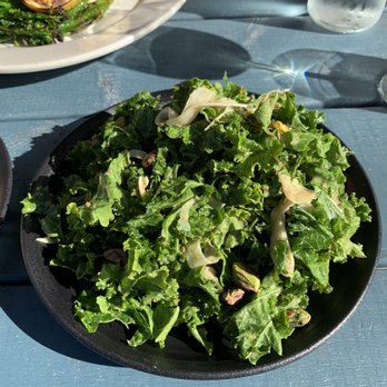 Water Street Kitchen and Bar - Kale and pistachio salad. One of the best salads I've ever eaten! - Wine Bars Near Me - Wiscasset, Maine Water Street Kitchen and Bar - Kale and pistachio salad. One of the best salads I've ever eaten! - Wine Bars Near Me - Wiscasset, Maine