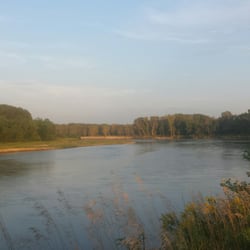 Tubing & Adventures - 50 ft from our campsite looking down the Elkhorn river