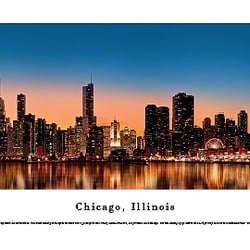 Flax Art & Frame - We stock a full range of prints and posters exclusively about our kind of town, Chicago. You can buy them unframed or framed.