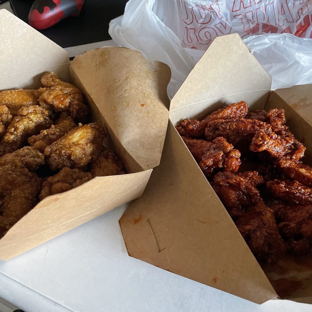 CM Chicken Hampton - Curry wing and red hot pepper double fried wings - Chicken Wings Near Me - Hampton, Virginia CM Chicken Hampton - Curry wing and red hot pepper double fried wings - Chicken Wings Near Me - Hampton, Virginia