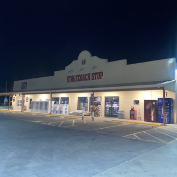 Stagecoach Stop - the outside of the store at night - Convenience Stores Near Me - Fredericksburg, Texas Stagecoach Stop - the outside of the store at night - Convenience Stores Near Me - Fredericksburg, Texas