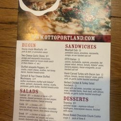 OTTO - Menu
