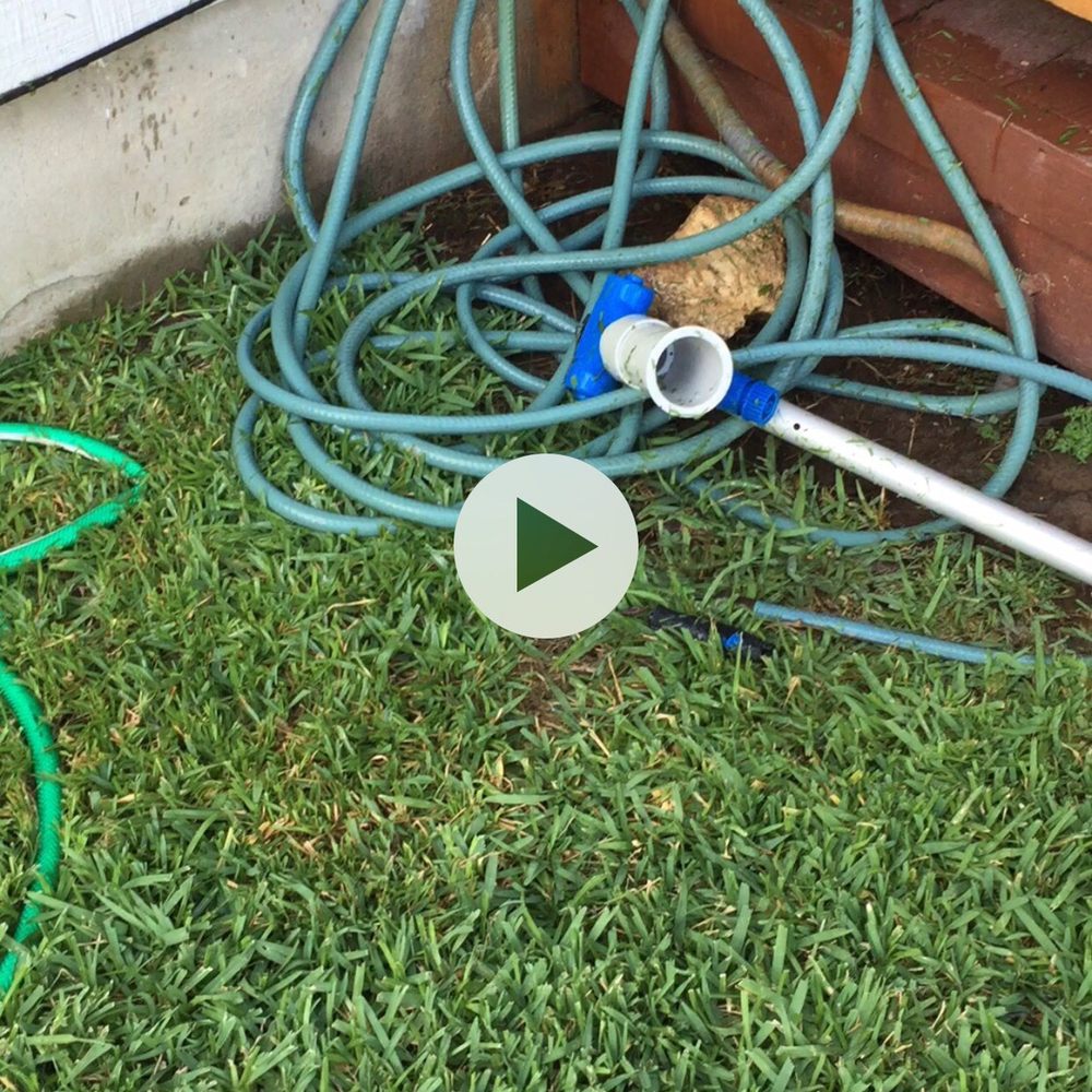 Liberty Lawn Care - This is a video of the water running when I returned home. - Landscaping Near Me