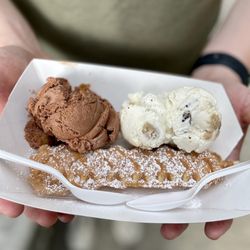 Newport Sticks & Cones - Waffle and ice cream