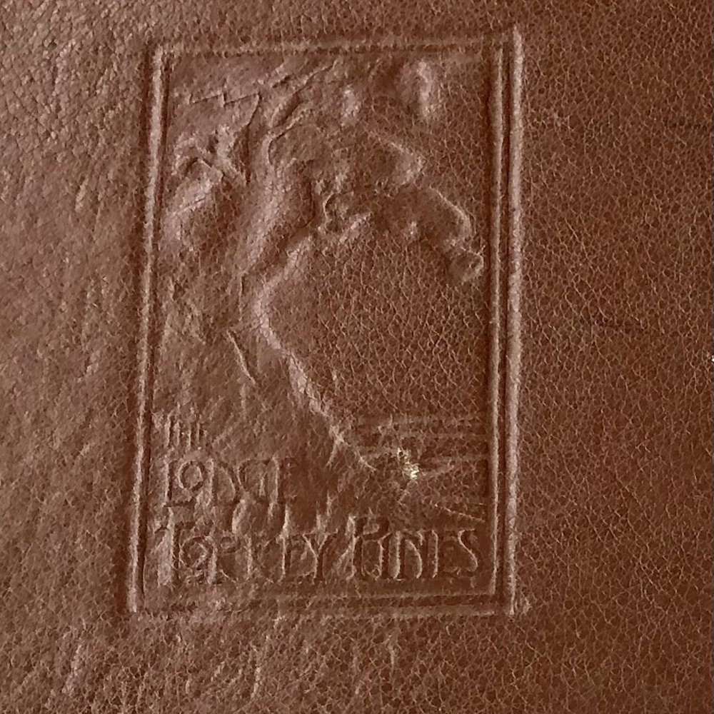 Leather menu cover Leather menu cover
