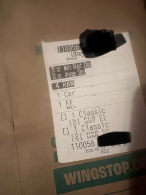 Menu photo 1 Wingstop Las Vegas, NV