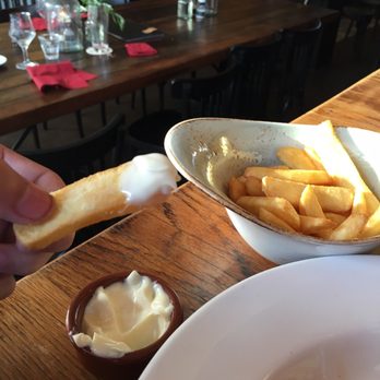Oresti's Taverna - Fries with mayo! - Greek Near Me - Amsterdam, New Hampshire