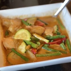 Laksana Thai Cuisine - Penang curry with fish