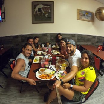 La Antioquena Restaurant - Family pic. You can see the salad I ordered but didn't come out in the previous photo. - Colombian Near Me - Lake Mary, Florida La Antioquena Restaurant - Family pic. You can see the salad I ordered but didn't come out in the previous photo. - Colombian Near Me - Lake Mary, Florida