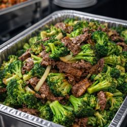 Miss Wonton - Beef and Broccoli Catering