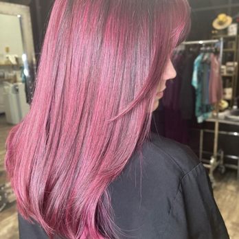 Layla Social - Salon photo with lighting to show the color and dimension at its fullest - Hair Extensions Near Me - Las Vegas, Nevada