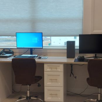 Custom Closet Guys - computer/hobby room work area - Cabinetry Near Me