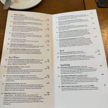Courtneys steakhouse - Wine menu page 1 & 2 - Steakhouses Near Me - Newry