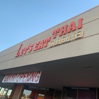 Let’s Eat Thai - the front of a restaurant - Thai Near Me - Albuquerque, New Mexico