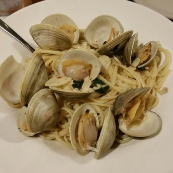 Enzo's Pasta Grill - Linguini with White Clam Sauce $14. Sauce was good but they could've added chopped clams in addition to clams in shell. - Pizza Near Me - Washington, New Jersey Enzo's Pasta Grill - Linguini with White Clam Sauce $14. Sauce was good but they could've added chopped clams in addition to clams in shell. - Pizza Near Me - Washington, New Jersey