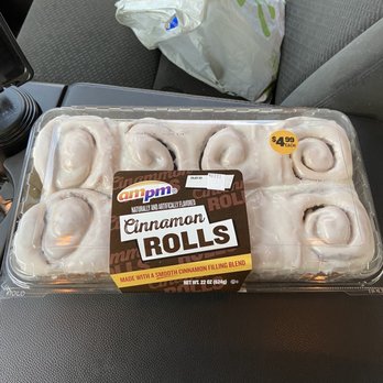 ampm - Scored! Free pack of cinnamon rolls just by using their app! - Convenience Stores Near Me - Paso Robles, California