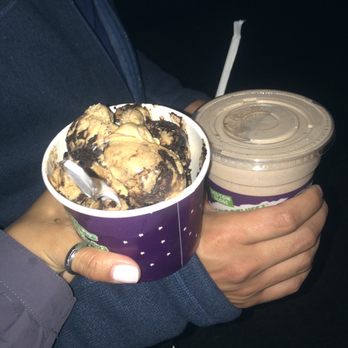 Emack & Bolio's - My husband had a Oreo milk shake I had the coffee bean one I can't remember the name - Ice Cream & Frozen Yogurt Near Me - Boston, Massachusetts