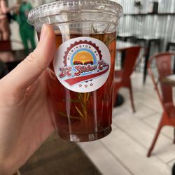 DE Slider Co - Rosemary iced tea so good!!!