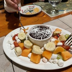La Grolla - Chocolate had excellent flavor and fresh fruit.