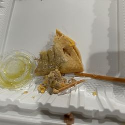 Adalberto's Mexican Food - Wooden skewer left in my beef taco