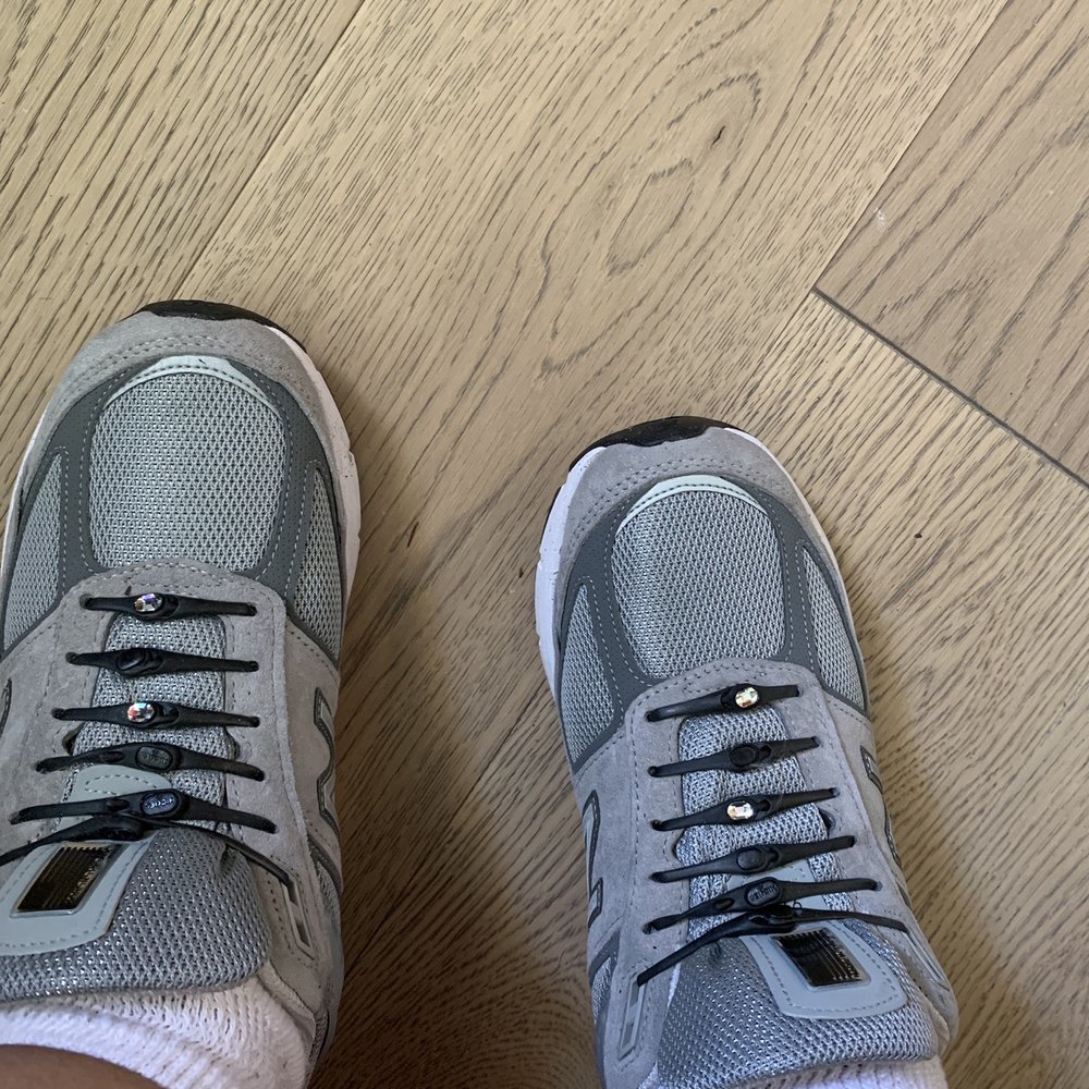 The Shoe Buckle - My easy to wear HICKIES No Lace system on my wonderful New Balance sneakers from The Shoe Buckle - Shoe Stores Near Me - Hightstown, New Jersey The Shoe Buckle - My easy to wear HICKIES No Lace system on my wonderful New Balance sneakers from The Shoe Buckle - Shoe Stores Near Me - Hightstown, New Jersey