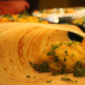 Desi Dosa Madras - potato masala stuffing in delicious crispy dosa crepe - Indian Near Me - Coquitlam, British Columbia