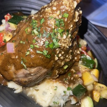 Foxhole Culinary Tavern - The Texas Lamb Shank - New American Near Me - Austin, Texas Foxhole Culinary Tavern - The Texas Lamb Shank - New American Near Me - Austin, Texas