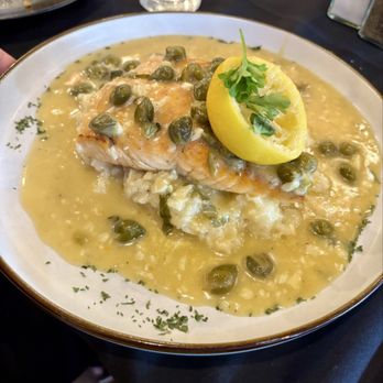 Scisciano Italia - Salmon Picatta - Italian Near Me - San Antonio, Texas