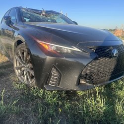 West Coast Auto Transport Services - Damaged Vehicle
